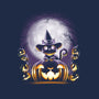 Witch-Cat Night-unisex pullover sweatshirt-alemaglia
