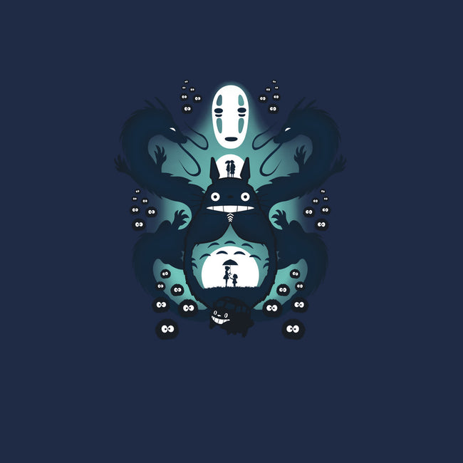 The Neighbor and The Spirit-mens premium tee-thewizardlouis