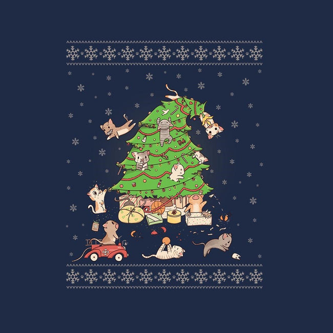 Purrrfect Christmas-unisex crew neck sweatshirt-LiRoVi