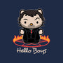 Hello Boys-womens fitted tee-Matt Parsons