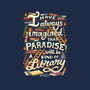 Library is Paradise-womens fitted tee-risarodil