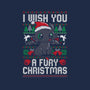 Fury Christmas-unisex zip-up sweatshirt-eduely