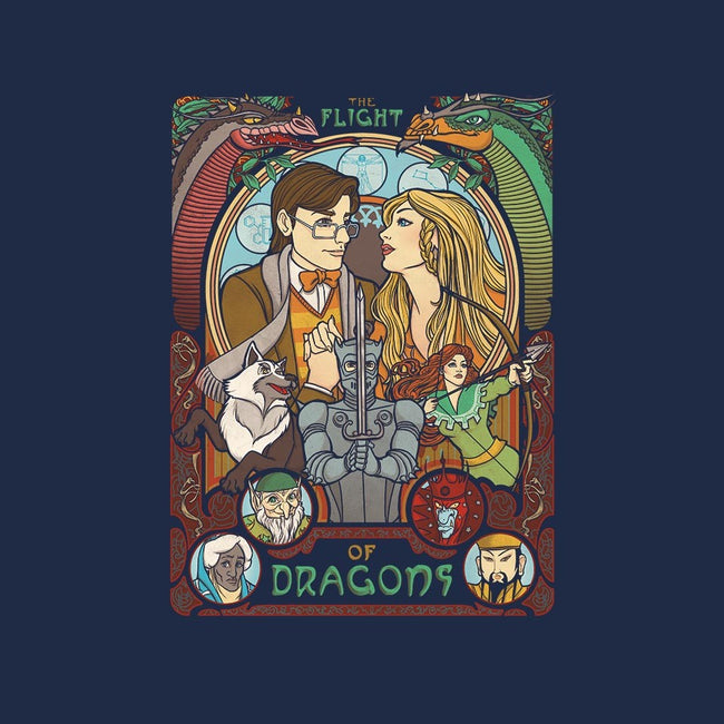 The Flight of Dragons-unisex pullover sweatshirt-ursulalopez