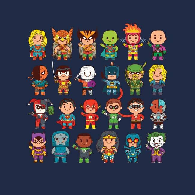 Delightfully Cute Little Heroes-unisex crew neck sweatshirt-mattkaufenberg