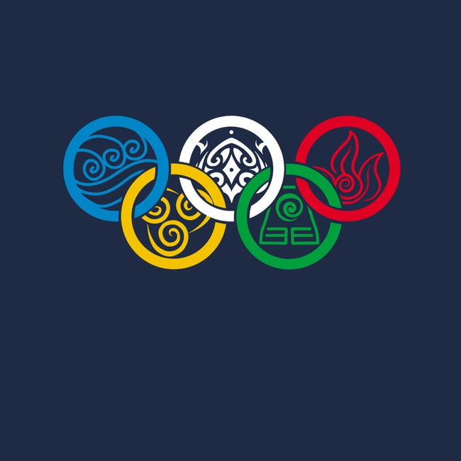 Bending Olympics-mens basic tee-KindaCreative
