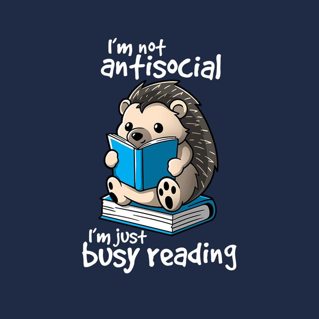 Antisocial Hedgehog-unisex basic tank-NemiMakeit