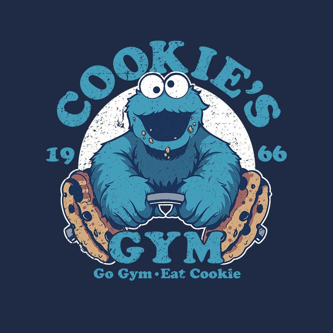 Cookies Gym-womens fitted tee-KindaCreative