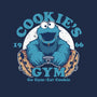 Cookies Gym-womens fitted tee-KindaCreative