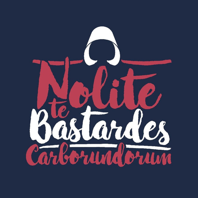 Nolite te Bastardes Carborundorum-mens basic tee-Retro Review