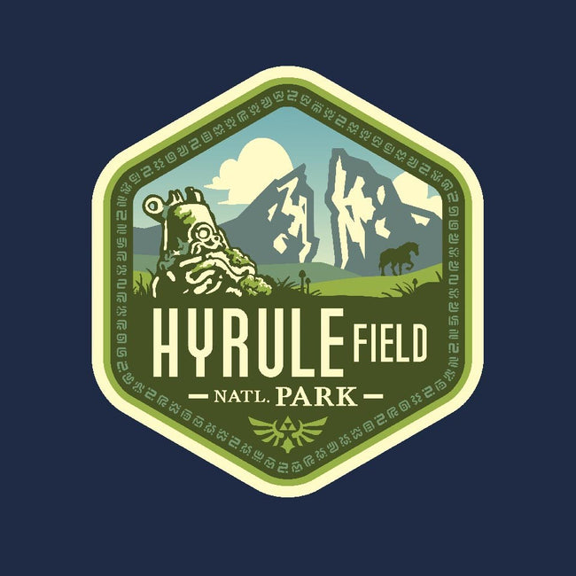 Hyrule Field National Park-womens fitted tee-chocopants