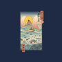 Ukiyo-E By The Sea-mens premium tee-vp021