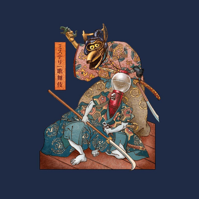Mystery Kabuki-unisex zip-up sweatshirt-ChetArt