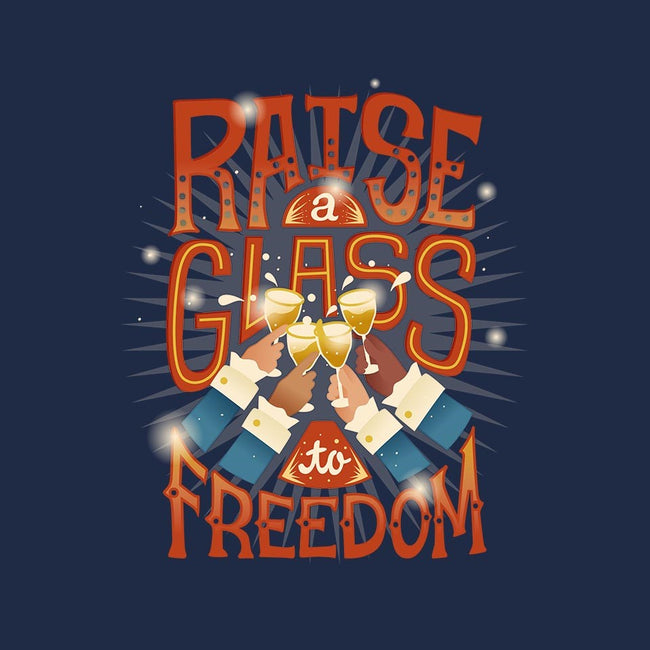 Raise A Glass To Freedom-mens long sleeved tee-risarodil