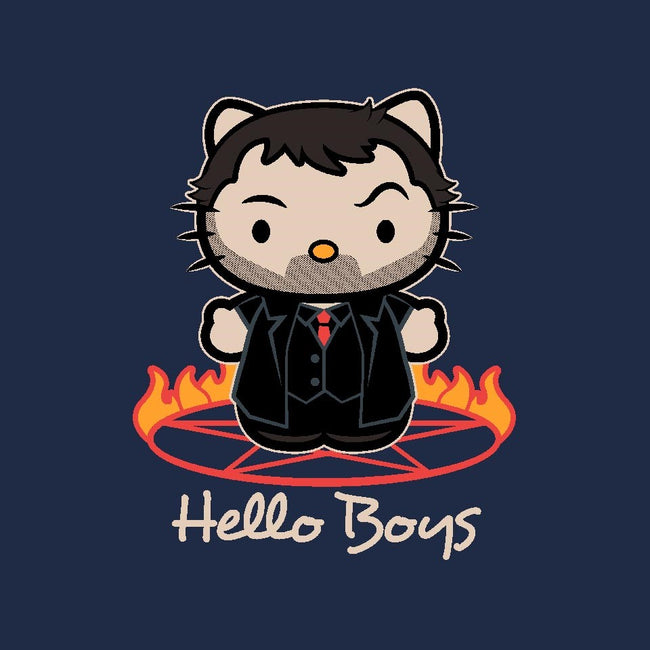 Hello Boys-womens basic tee-Matt Parsons