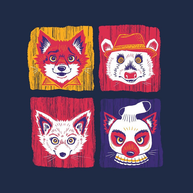 Fantastic Fox Friends-unisex pullover sweatshirt-Miranda Dressler