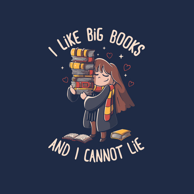 I Like Big Books-mens basic tee-eduely