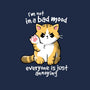 Bad Mood-unisex crew neck sweatshirt-NemiMakeit