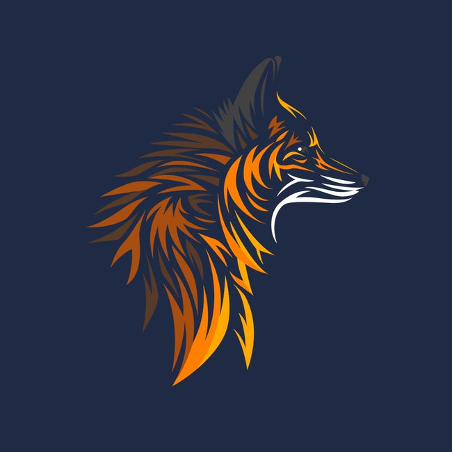 Tribal Fox-womens fitted tee-albertocubatas