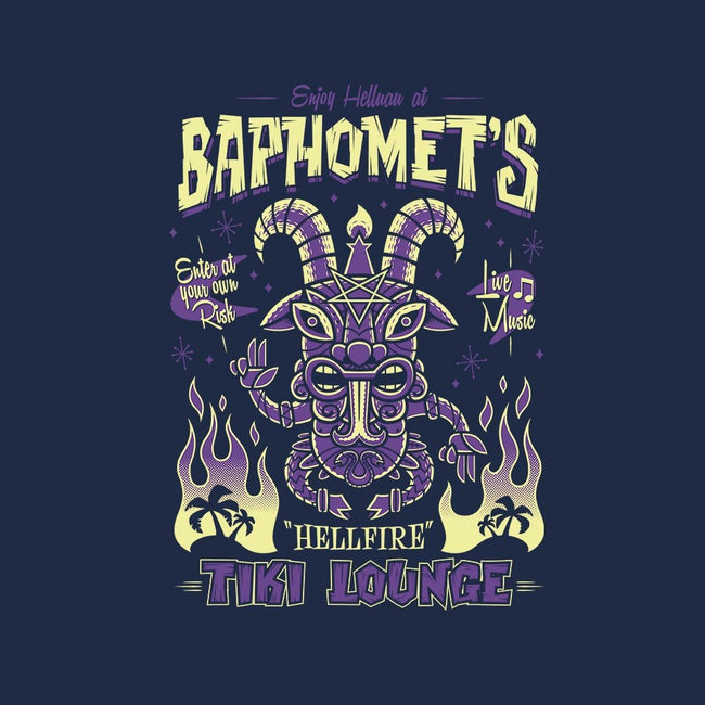 Baphomet's Tiki Lounge-unisex basic tank-nemons