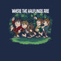 Where the Halflings Are-womens basic tee-DJKopet