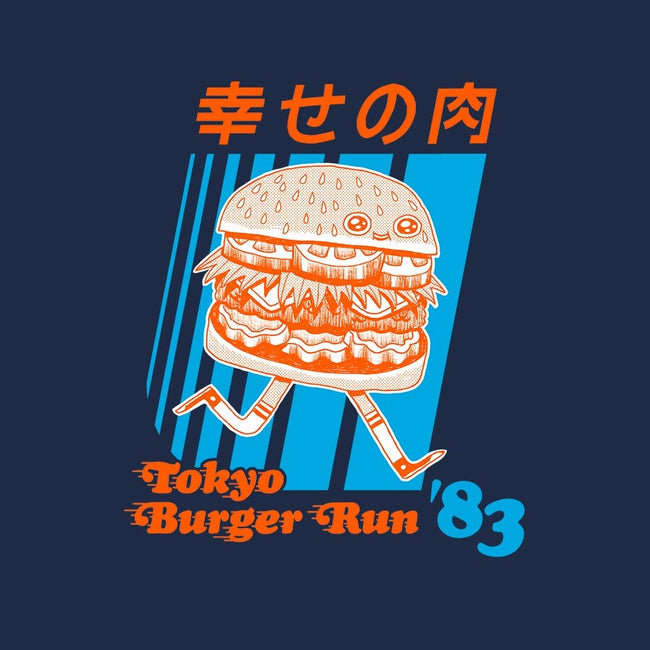 Tokyo Burger Run-womens basic tee-zackolantern