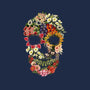 Floral Skull Vintage-youth basic tee-tobefonseca