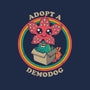 Adopt a Demodog-womens fitted tee-Graja