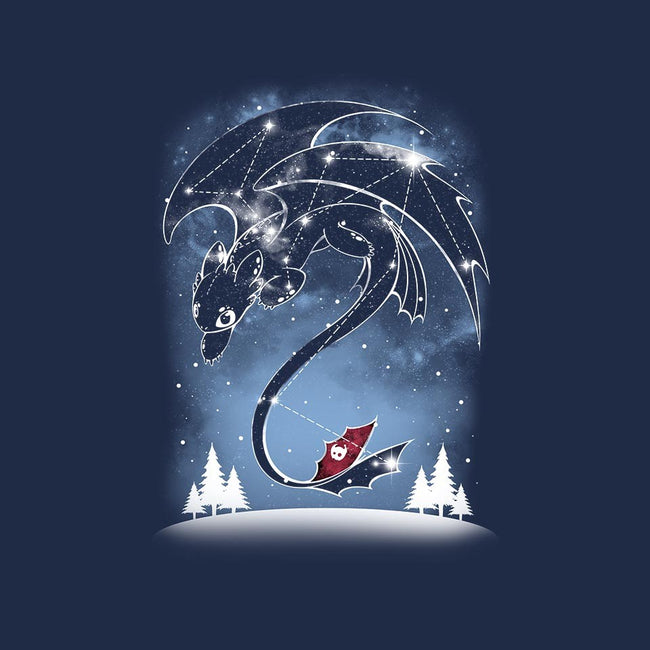 Starry Dragon Sky-womens basic tee-ChocolateRaisinFury