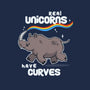 Real Unicorns-womens fitted tee-BlancaVidal