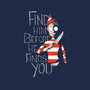 Hiding in the Dark-womens fitted tee-DoOomcat