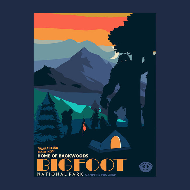 Bigfoot National Park-mens premium tee-heydale