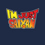 Just Saiyan-unisex zip-up sweatshirt-Kat_Haynes