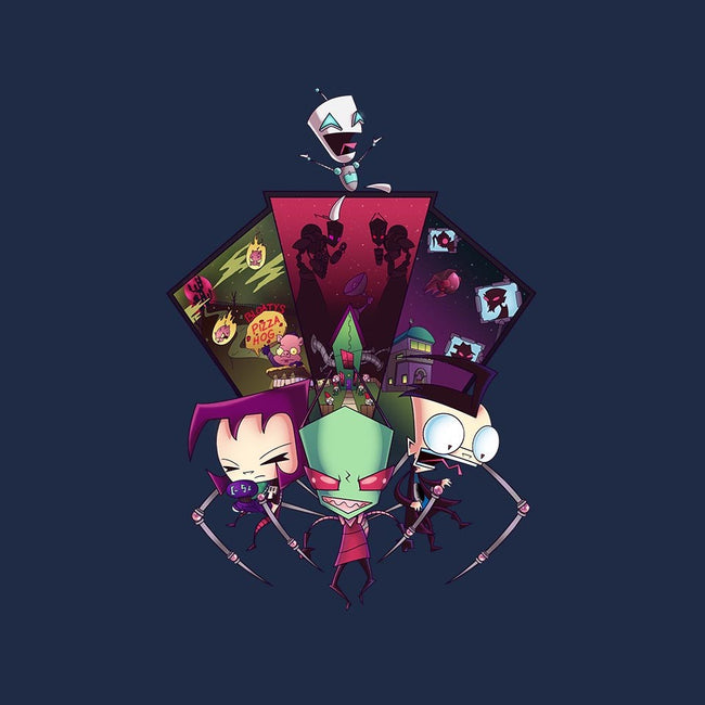 Invade and Enslave-womens basic tee-stellica