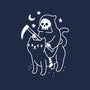 Death Rides A Black Cat-unisex crew neck sweatshirt-Obinsun