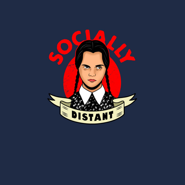 Socially Distant Girl-unisex crew neck sweatshirt-Boggs Nicolas