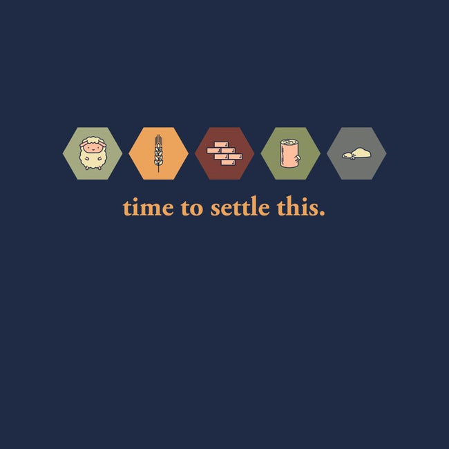 Time To Settle This-womens basic tee-zacrizy