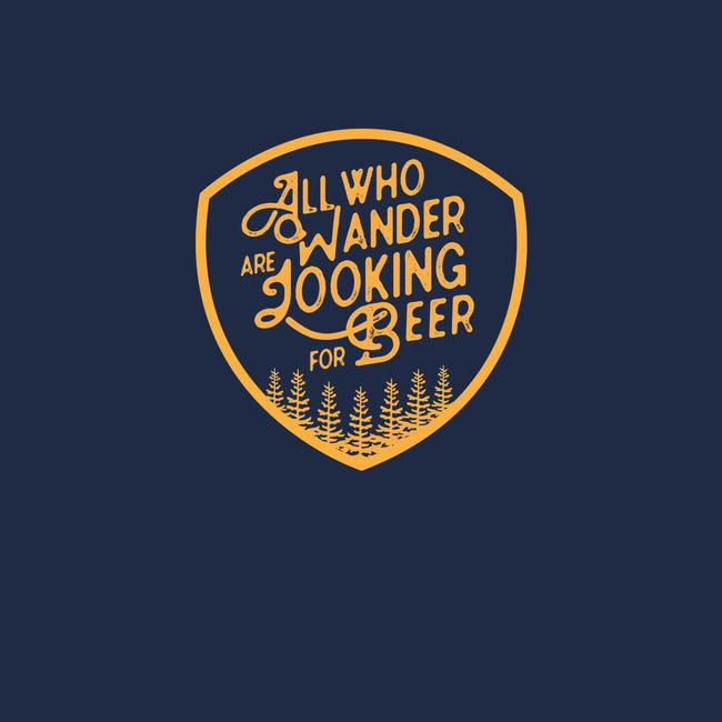 All Who Wander are Looking for Beer-womens basic tee-beerisok