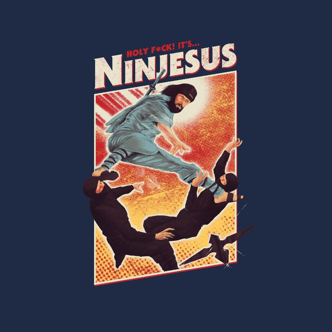 Ninjesus-unisex crew neck sweatshirt-Mathiole