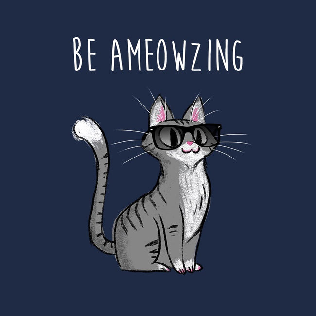 Be Ameowzing-womens fitted tee-ursulalopez