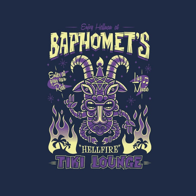 Baphomet's Tiki Lounge-unisex zip-up sweatshirt-nemons