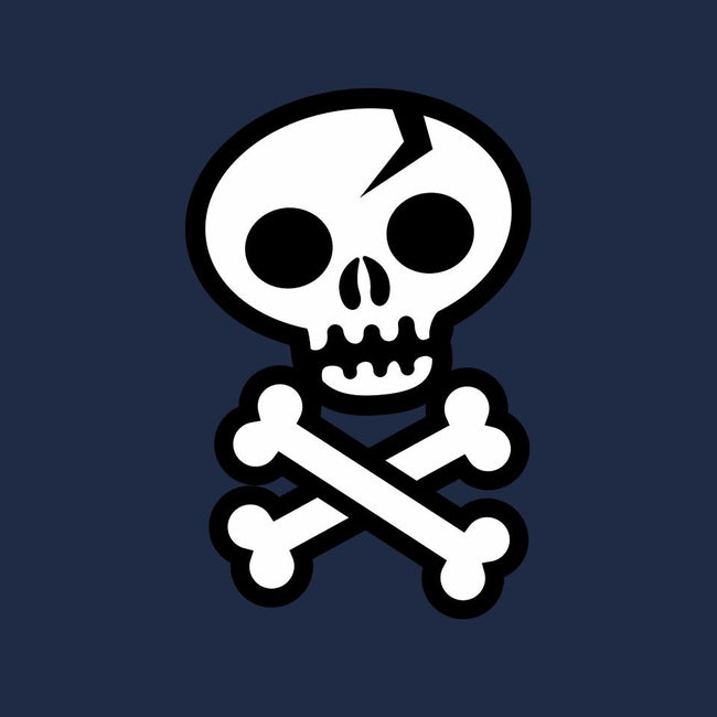 Skull and Crossbones-womens fitted tee-wotto