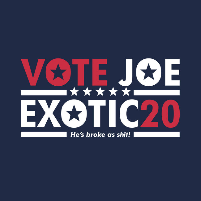 Vote Joe Exotic-womens fitted tee-Retro Review