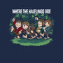 Where the Halflings Are-womens fitted tee-DJKopet