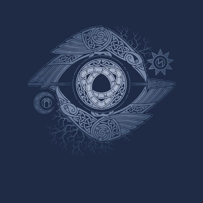 ODIN'S EYE-womens fitted tee-RAIDHO