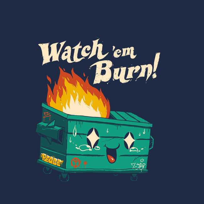 Watch Em Burn-womens fitted tee-vp021