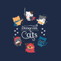 Dungeons & Cats-unisex zip-up sweatshirt-Domii