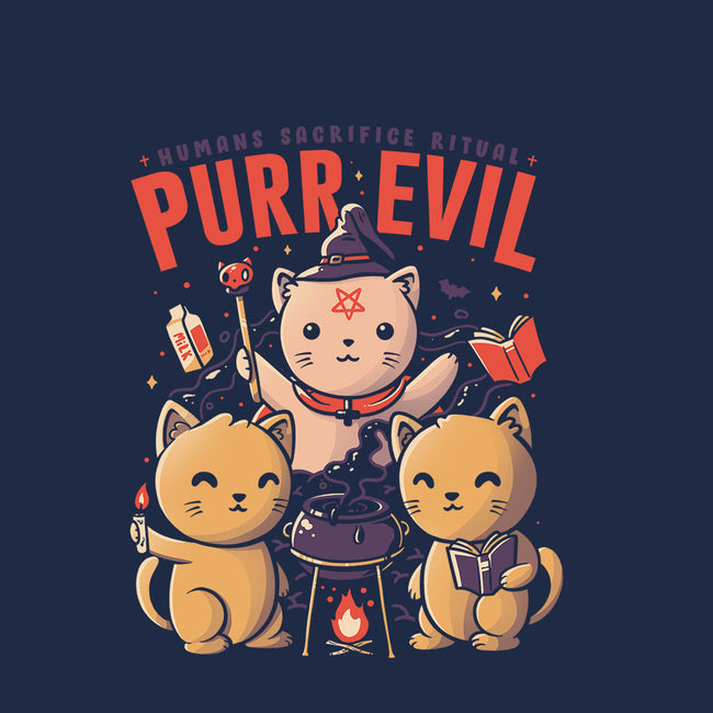 Purr Evil-unisex pullover sweatshirt-eduely