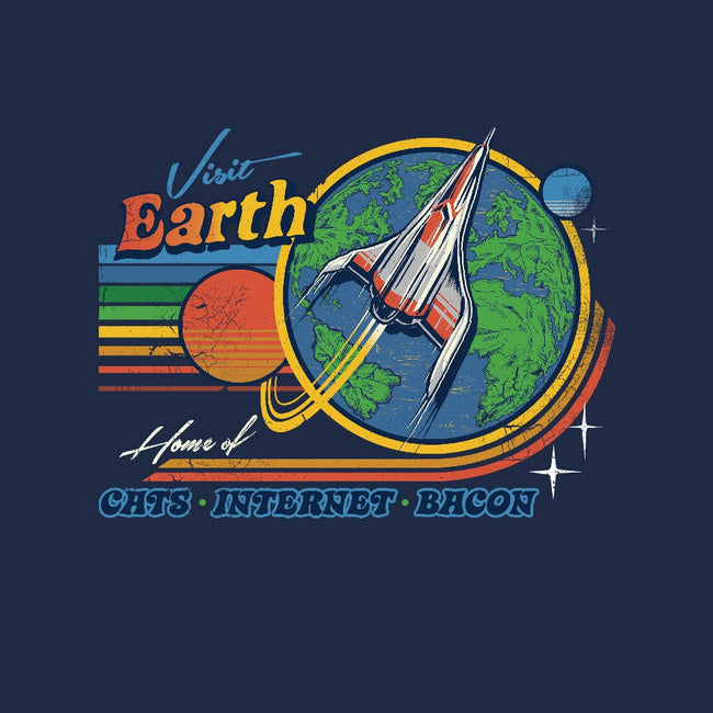 Visit Earth-womens basic tee-Steven Rhodes