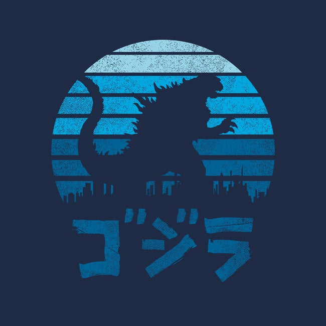 Kaiju Sun Set-mens basic tee-manospd