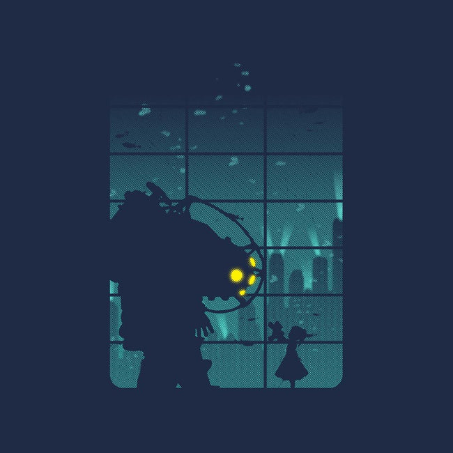 Come On, Mr. Bubbles!-womens fitted tee-filiskun